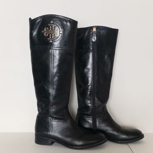 Tory Burch Black Kiernan Boot Size 6.5